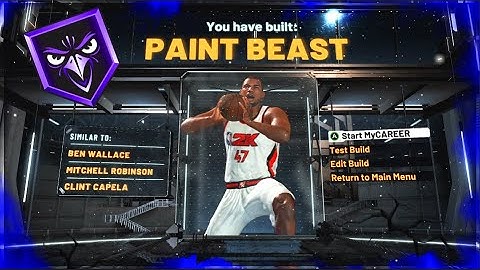 *NEW* BEST PAINT BEAST BUILD ON NBA2K20!! | RED AND BLUE PIECHART | GAME BREAKING BUILD!!!! NBA2K20