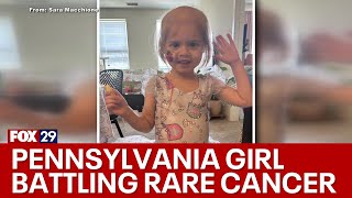 'She's so strong': 5-year-old courageously battling rare form of kidney cancer