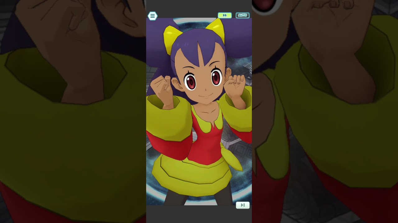 Iris VS Iris! Haxorus VS Haxorus! Master Mode Unova Champion Stadium Final Battle - Pokemon Masters