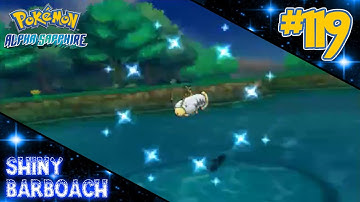 [LIVE] Shiny Barboach in Alpha Sapphire after 29 Fish Chain!