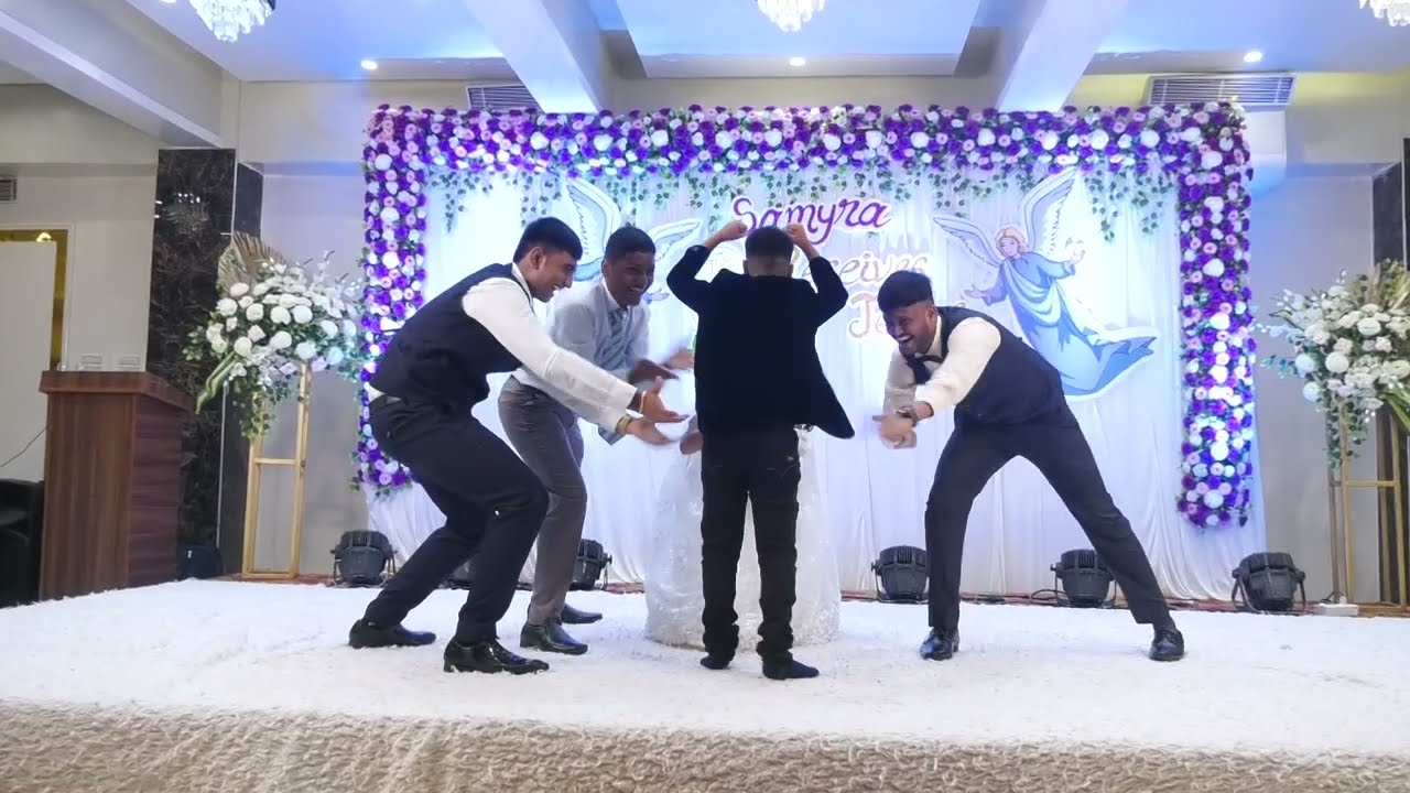 Brother's Dance Performance l Samyra's First Holy Communion