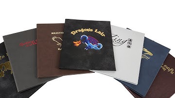 KNG Casebound Menu Covers