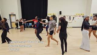 What I'd Say- Upper Level Dance Ensemble 12/4/25