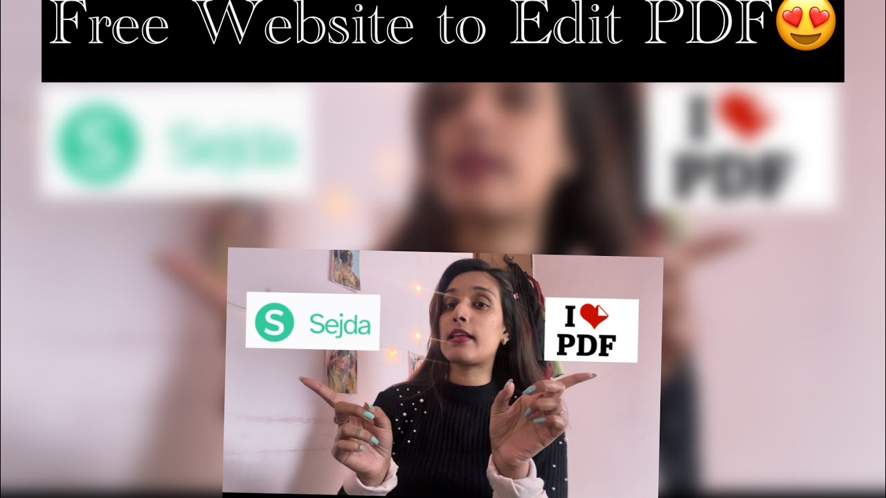 How to Edit PDF // How to use sejda ?? (Part-1)