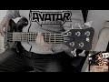 Avatar paint me red bass cover