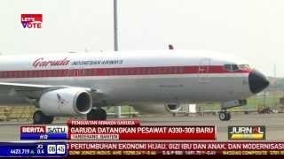 Pesawat Baru Garuda Indonesia Tiba di Soekarno Hatta