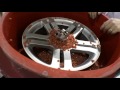 Wheel Polising in MV Walther Trowal machine