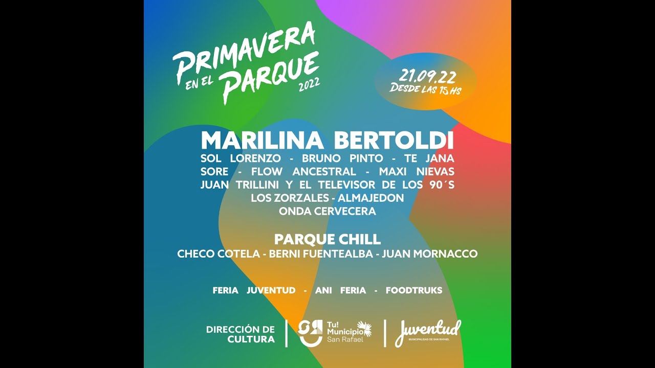 SE VIENE LA GRAN FIESTA DE "PRIMAVERA EN EL PARQUE" - YouTube