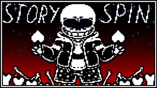 StorySpin Sans Fight Completed (Crossi Take) | Undertale Fangame