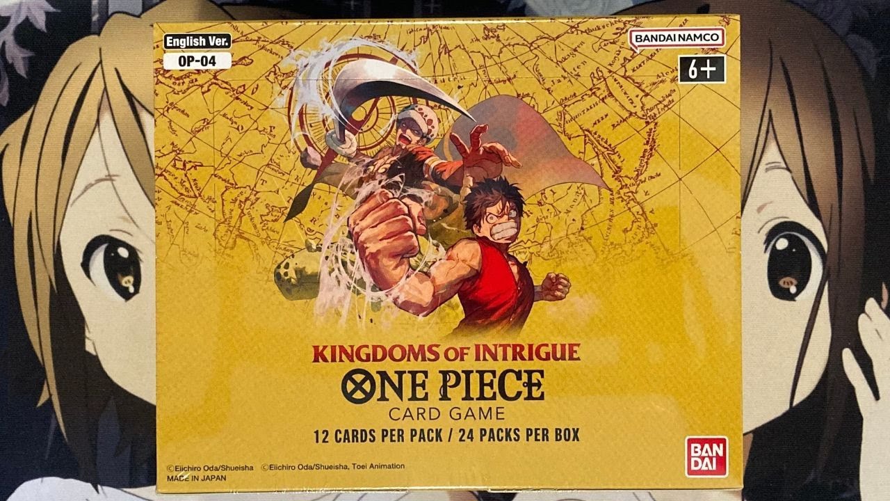 one piece kingdom of intrigue booster box One Piece OP04 Kingdoms of Intrigue(Booster Pack) – Anime TCG.net main image 0