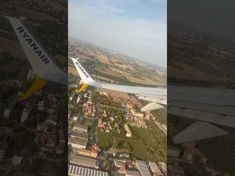 Video View from Ryanair Takeoff, Bologna Marconi Airport ??