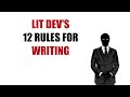 Literature devils 12 rules for writing