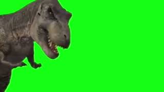 T-Rex Dino Attack (Free Green Screen)