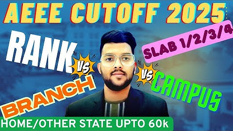 AEEE Counseling 2025 Rank vs Branch Vs Campus | All slab 1/2/3/4 Cutoff rank #Amrita #counselling
