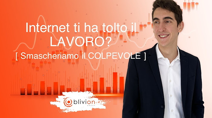 Internet ti ha tolto il LAVORO?  [ Smascheriamo il COLPEVOLE ]
