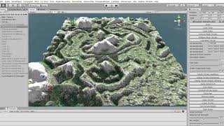 PANGAEA Terraform - Noise based map generation and Water fluid simulation
