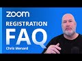 Zoom Meetings Registration | Top 10 questions answered | Zoom Registration Tutorial
