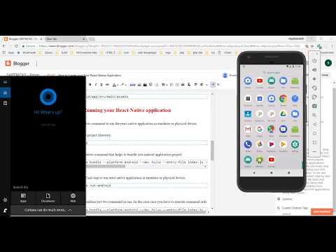 How to Create your First React Native Application - Android | SKPTRICKS