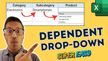 Creating Multi-Level Dependent Drop Down Lists in Excel - New and Better Way!