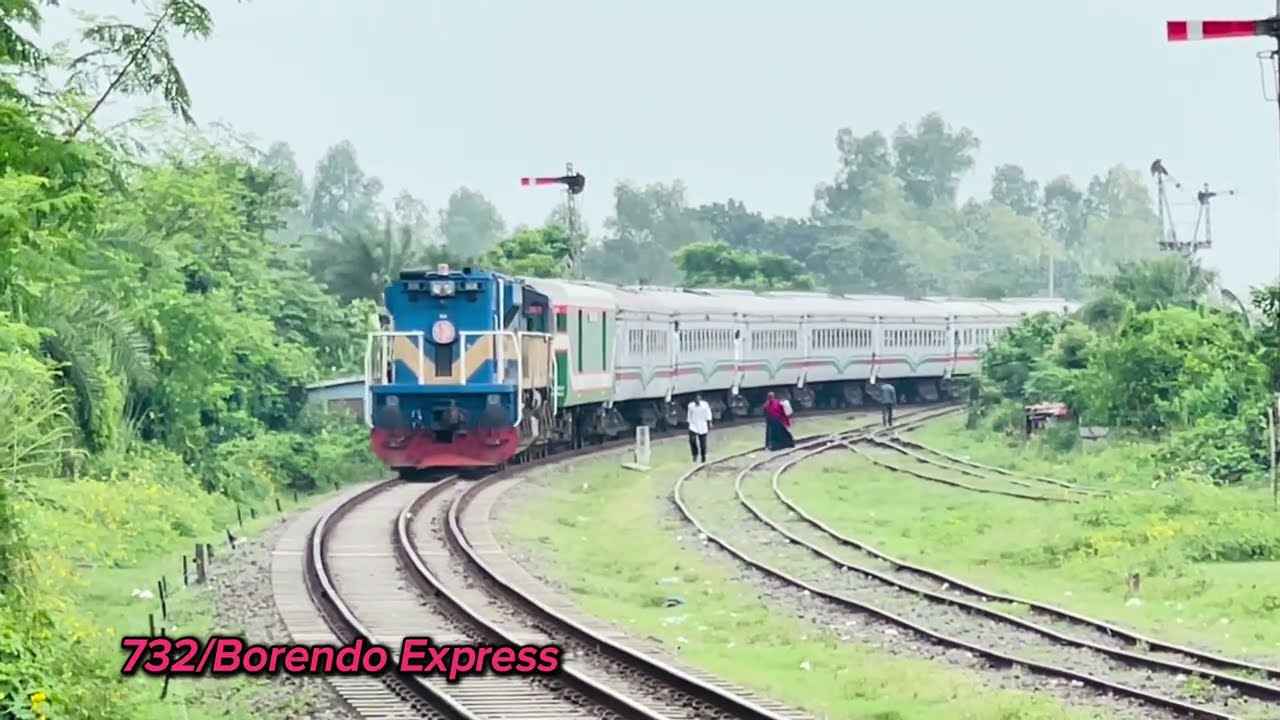Bangladesh Railway Raninagar Station Non-Stop Trains In One Video Lets Enjoy Deshi Train