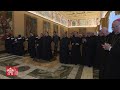 El Papa León XIV: la vida monástica no es aislarse, es amar y servir al mundo