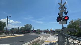 UTA Frontrunner heading through Layton, UT