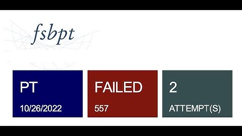 Four Steps If You Failed the NPTE