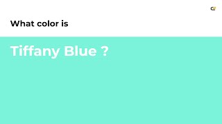 Tiffany Blue Color 7bf2da Hex Color  Blue Color  Warm Color 7bf2da