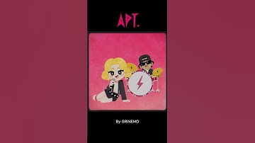 로제 & 브루노 마스 아파트.(APT.) 애니메이션 #rose #brunomars #apt