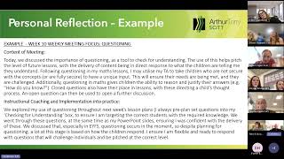 Primary Learning Coach Meeting Qualifying Experience 21st April 2026