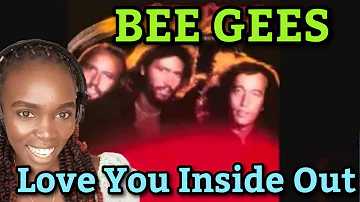 African Girl First Time Hearing The Bee Gees - Love You inside Out | REACTION