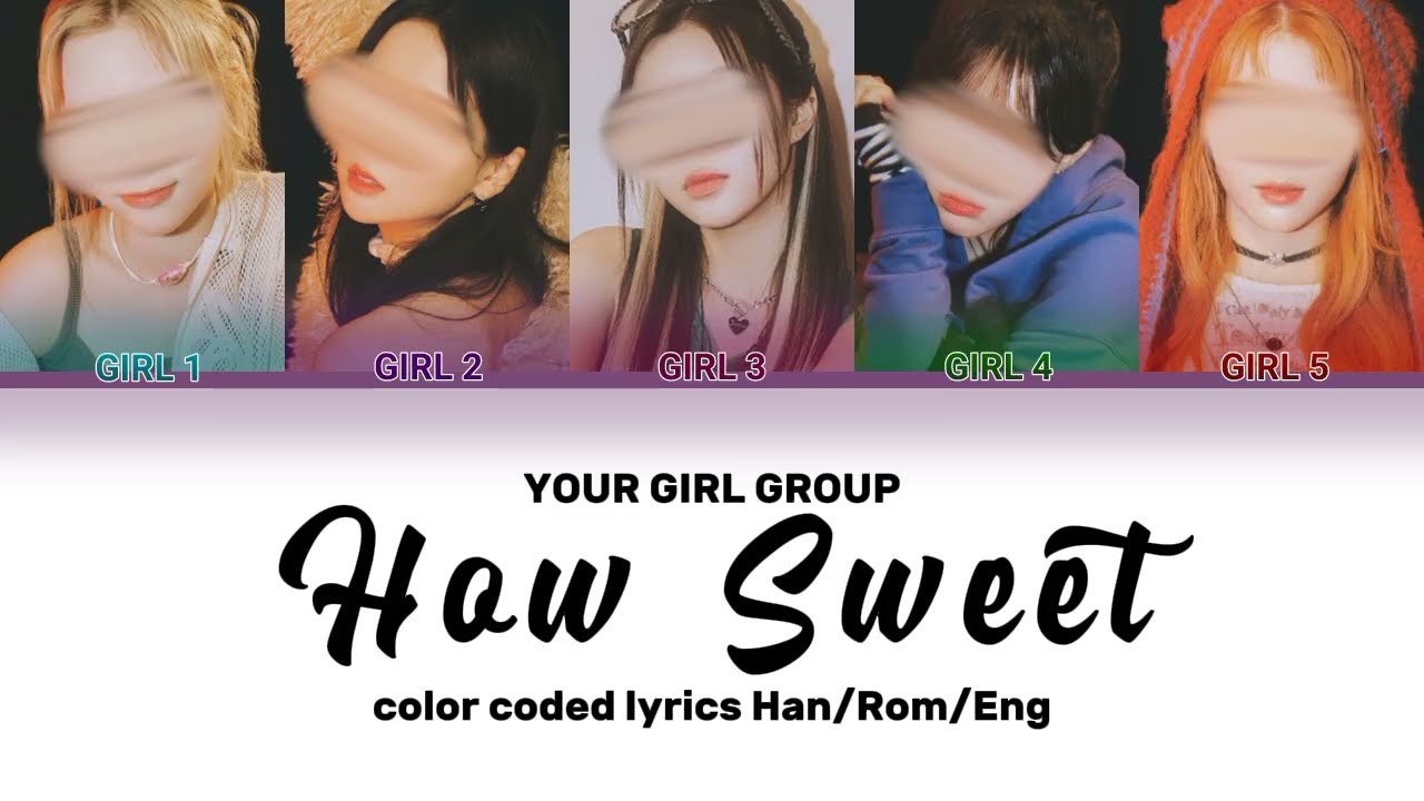 YOUR GIRL GROUP - 'HOW SWEET' BY NEWJEANS (뉴진스) - 5 members version.