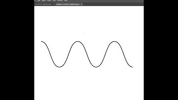 Maak perfecte golven of zigzagpatronen in Adobe Illustrator.