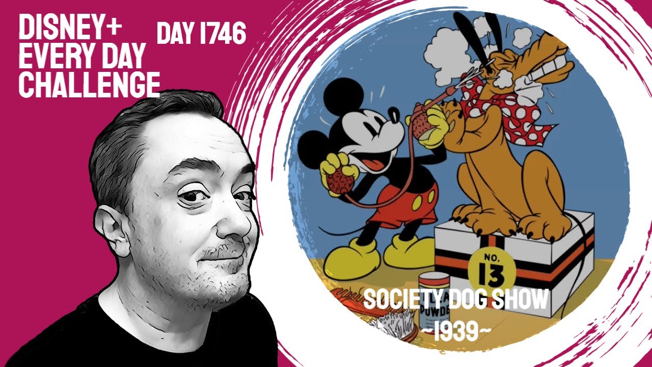 Society Dog Show (1939 Mickey & Pluto animated short) - day 1746