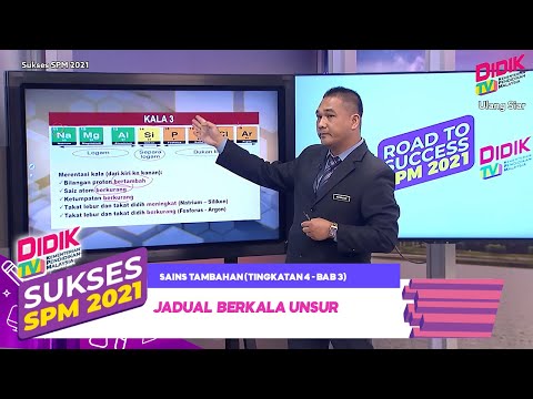 Video: Apakah yang meningkat ke bawah jadual berkala?