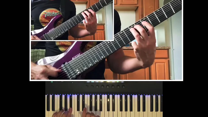 Cory Bickford/Kevin Stewart - Silver Surfer Guitar Solo/Unison Section Play-Through