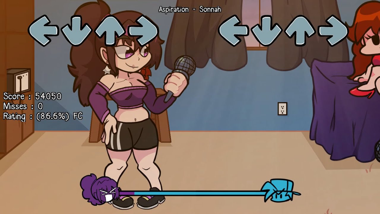 FNF VS Girl Sonnah Roland - Assets Release | Friday Night Funkin'