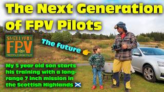 Exploring the Drumochter Hills with my Co-Pilot Son - Long Range FPV and a DJI Neo Cameo