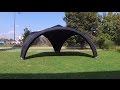 AXION | TRIPOD -  installation / triangular inflatable shade /