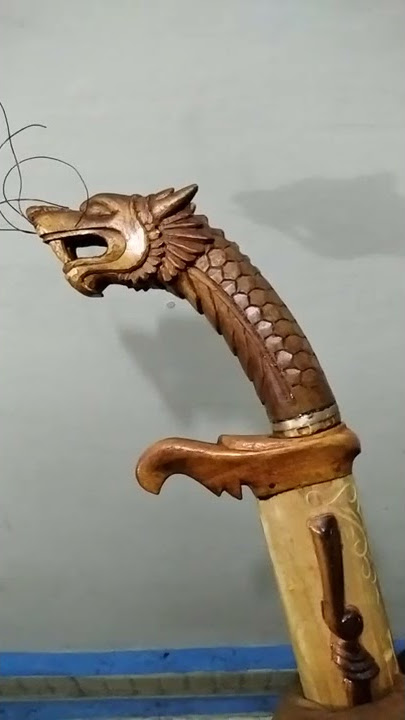ini jadinya || golok ukir naga