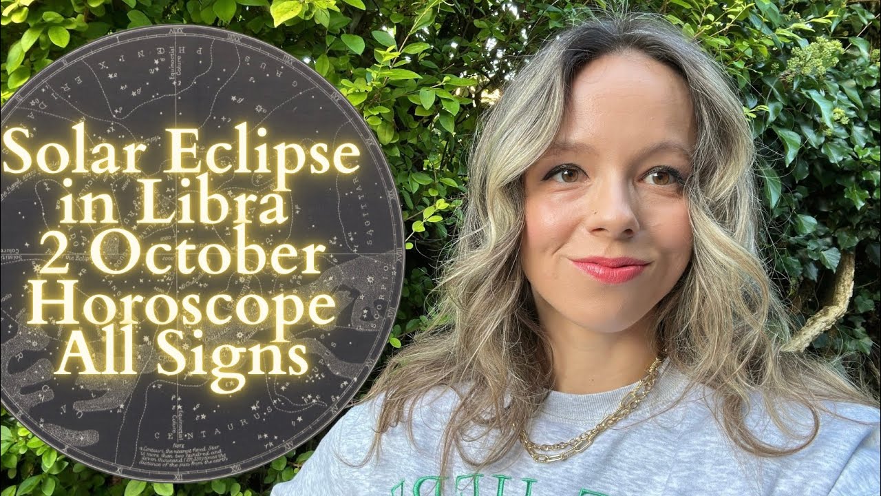 NEW MOON SOLAR ECLIPSE In LIBRA 2 October Horoscope All Signs: Rebirth ...