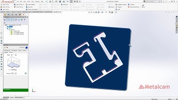 FikusWorks WEDM programming of a Die applying Pocketing process