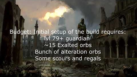 3.12 Aura stacking guardian on a budget