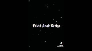 Nih ( Tutorial Fakta anak ketiga / 3 )