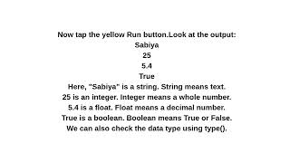 Python Variables and Data Types for Beginners | Pydroid 3