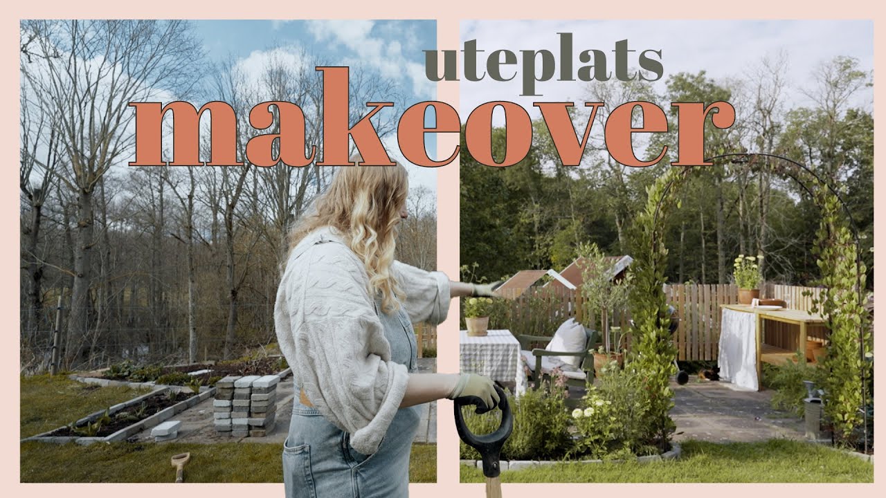 DRÖMMIG makeover av uteplatsen! | DEL 2
