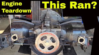 VW Air Cooled Teardown - This  40HP Engine STILL RAN… Somehow