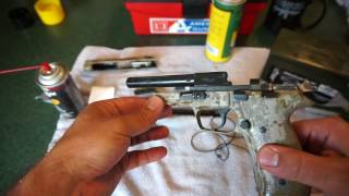 How to clean the Sig Sauer Mosquito 22lr and GSG Firefly