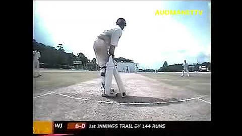 Ryan Ramdass on Test Debut