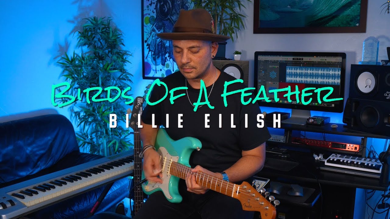 Billie Eilish - Birds Of A Feather (Electric Guitar Cover by Richard Galiguis)